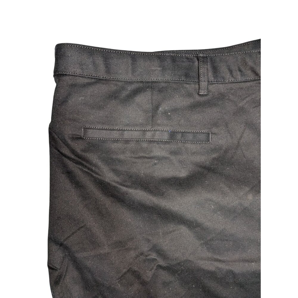 Old Navy Womens Black High-Rise Bermuda Shorts Size 28 With Adjustable Waist & B - Picture 8 of 10